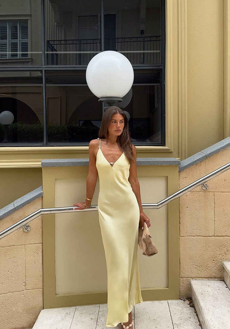 AJE Studio Agate Crossback Maxi