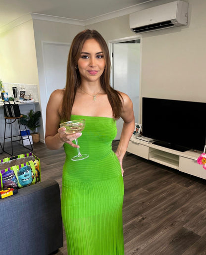 Cos Bandeau Maxi Dress
