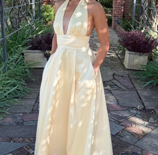 Hansen & Gretel Evalina Taffeta Gown