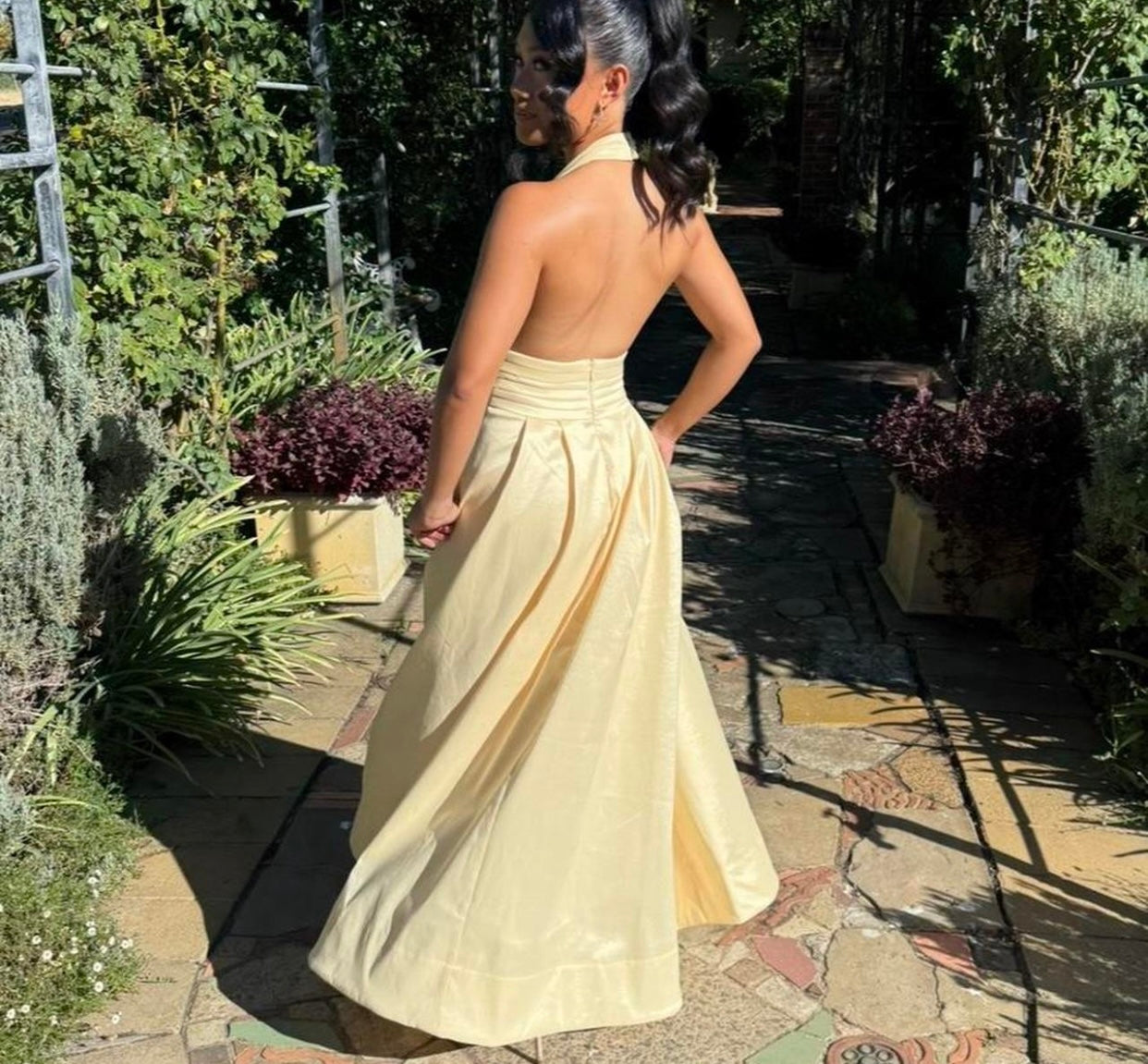 Hansen & Gretel Evalina Taffeta Gown