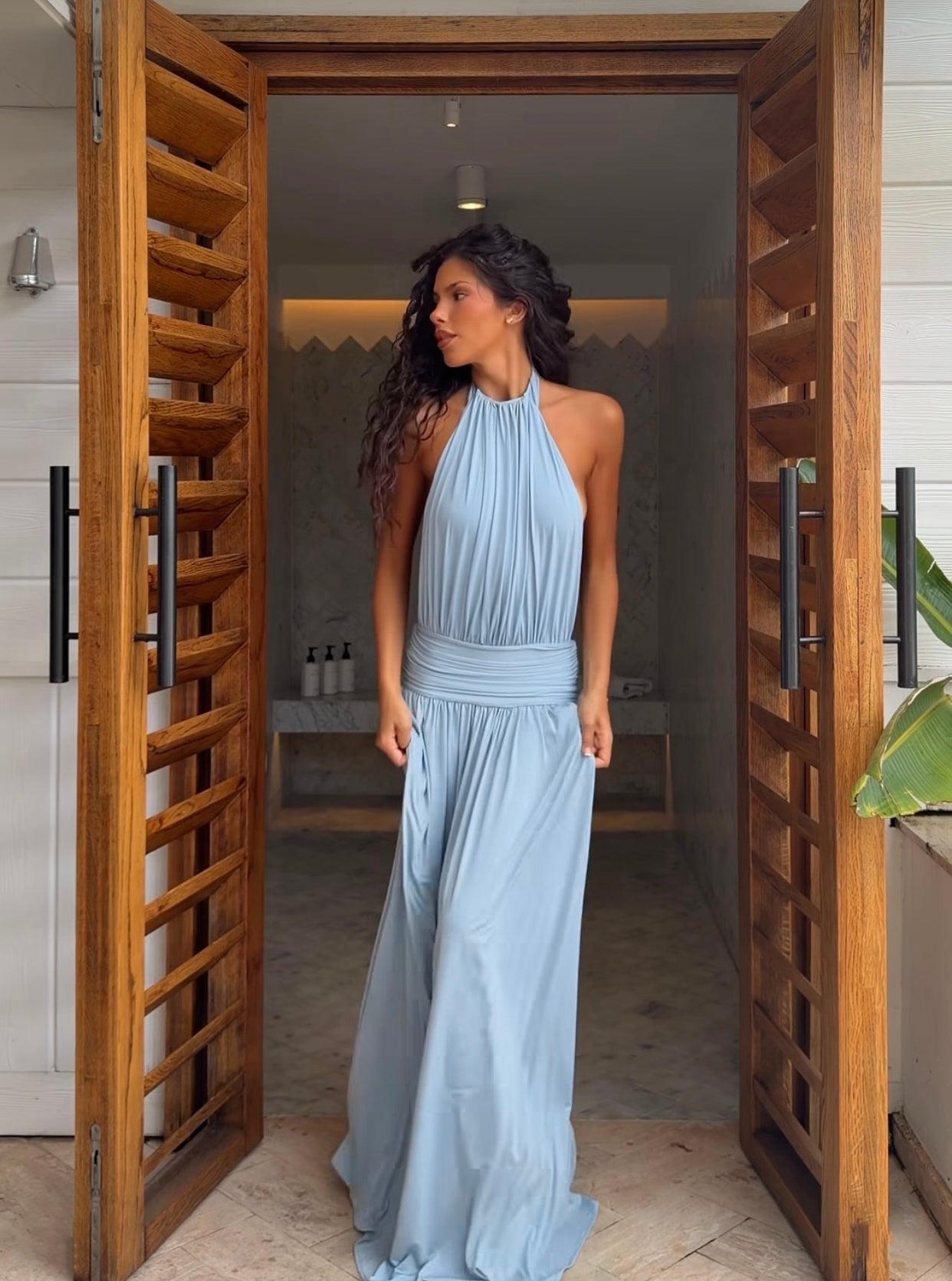 Arcina Ori Santina Gown Sky Blue