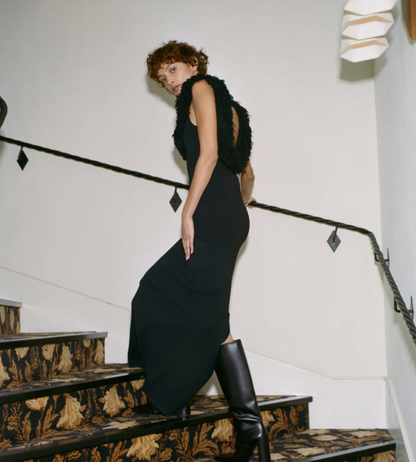 SIR the Label Marceline Fringe Gown