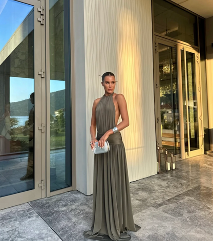 Arcina Ori Santina Gown Khaki