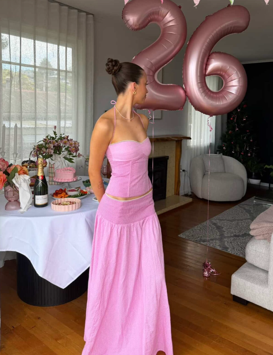 I am Delilah Adeline Set Pink