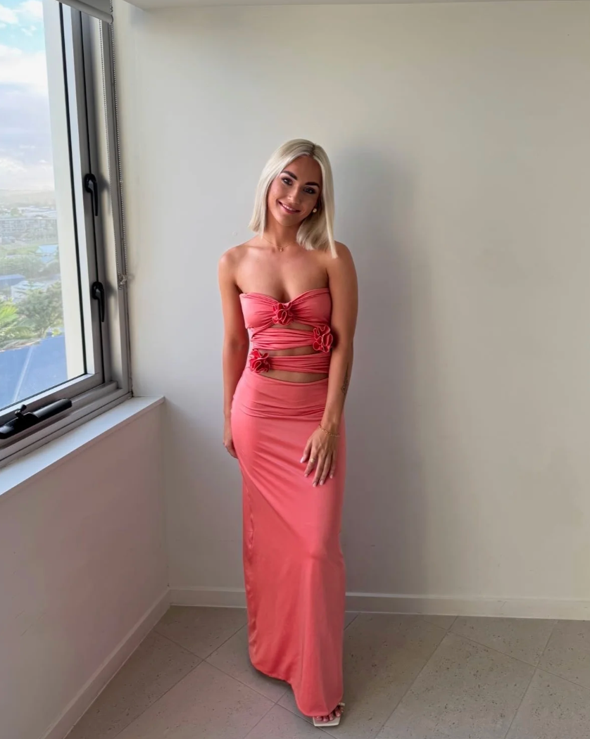 Maygel Coronel Veranera Maxi Coral