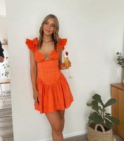 AJE Simone Frill Mini